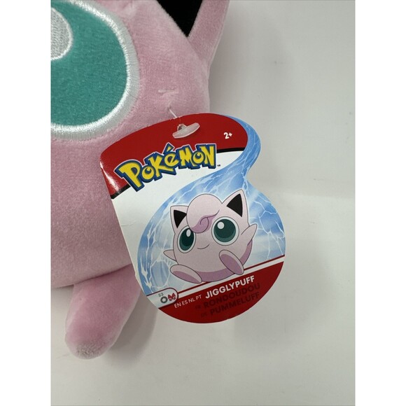 Pokemon Jigglypuff 8-Inch Plush 2019 GameFreak Wicked Cool Toys WCT NEW WITH TAG - Picture 4 of 9